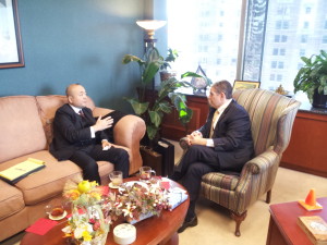 Photos from Japan Consul General Visit to Mayor Virg Bernero