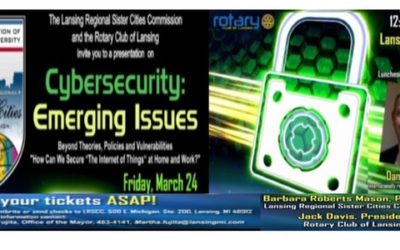 SISTER CITIES AND ROTARY CYBERSECURITY LUNCHEON